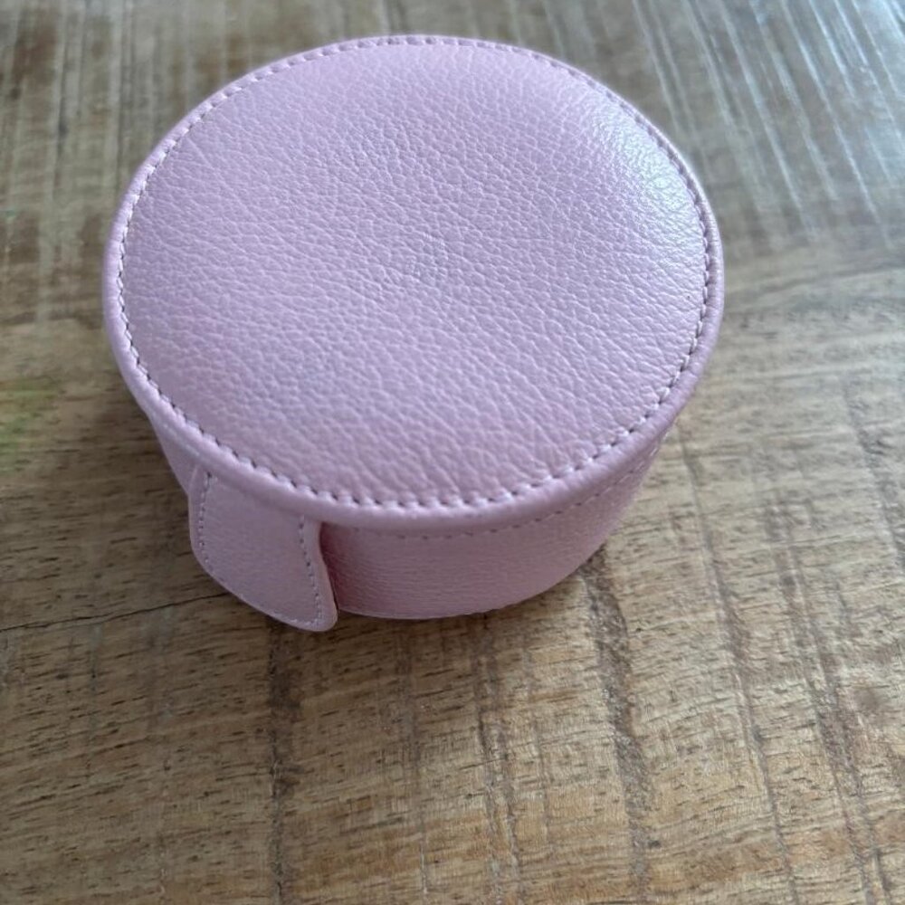 Tiffany & Co. Pink Leather Jewelry Case